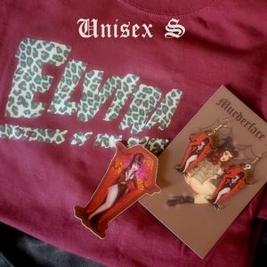 SOLD OUTElvira shirt BUNDLE set ! w earrings